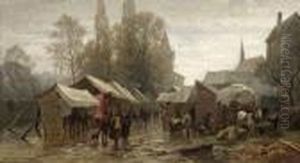 Marknadsgata, Munchen by Paul Weber