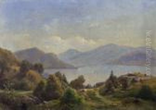 Blick Auf Einen
Gebirgssee. - view 1