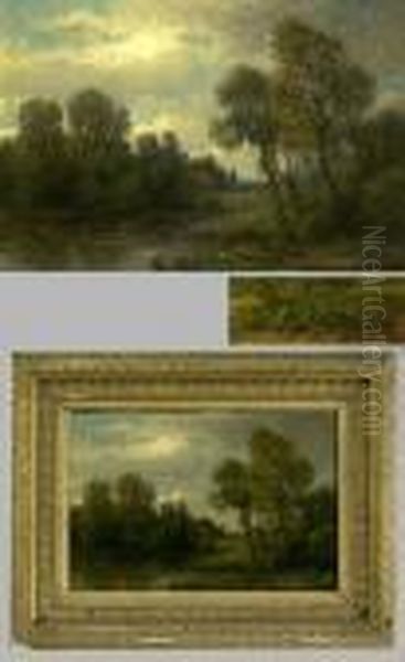 "romantische Baumlandschaft" Mit Bauernhaus - view 1