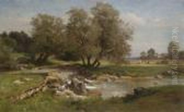 Bachlandschaft. - view 1