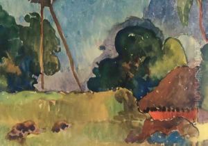 Watercolor 21 by Paul Gauguin