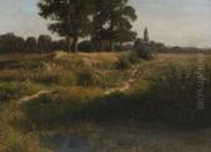 Sommerlandschaft Mit
Weiher. Sommerlandschaft Mit
Weiher.