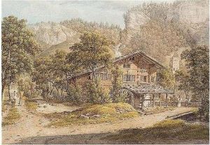 Mill Near Meiringen, Canton Bern, Switzerland