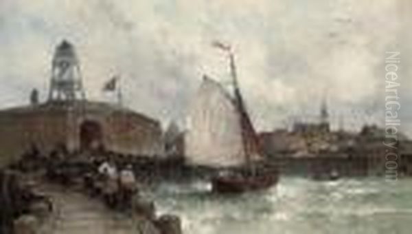 Sailors On The Quay - view 1