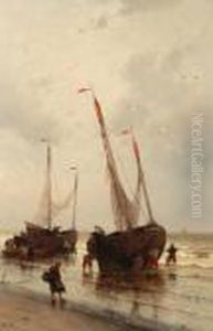 Fischer Am Strand