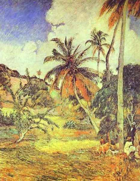 Palm Trees at Martinique - view 1