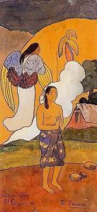 The Encounter by Paul Gauguin