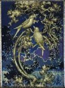 Birds In Foliage by Samuel Webley