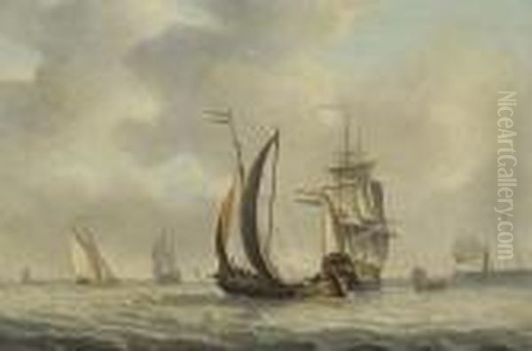 Shipping Off The Coast - view 1