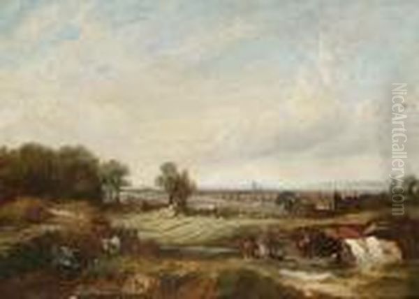 London From Hampstead Heath - view 1