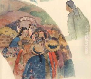 Watercolor 27 by Paul Gauguin