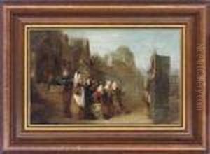 The Punch And Judy Show by Thomas Webster