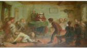 An Unruly Schoolroom by Thomas Webster