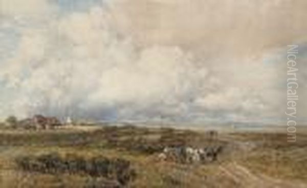 Storm Clouds Over Pevensey - view 1