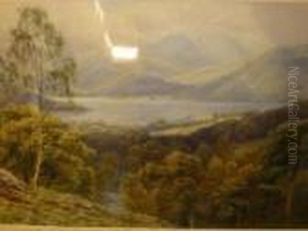 Weedon, Scottish Loch Scene - view 1