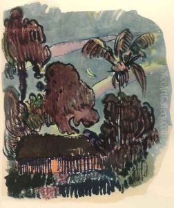 Watercolor 17 by Paul Gauguin