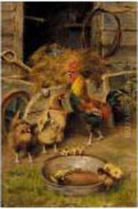 A Guest For Dinner by Herbert William Weekes
