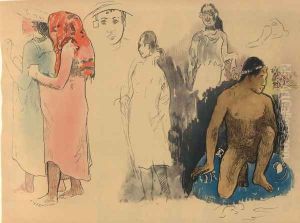 Watercolor 20 by Paul Gauguin