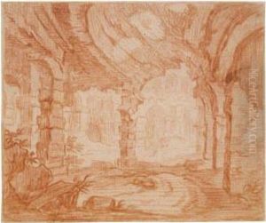 Inside The Colosseum, Rome by Jan Baptist Weenix