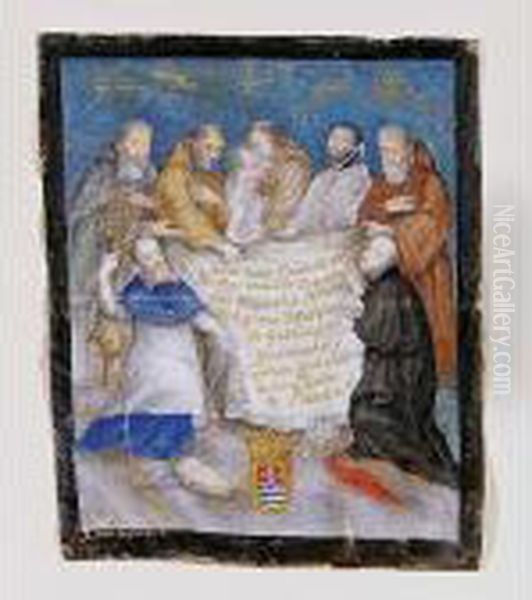 Bendicion A Don Francisco Antonio Deagurto, Marques De Gastanaga - view 1