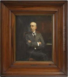 Portrait De Notable by Jean-Joseph Weerts