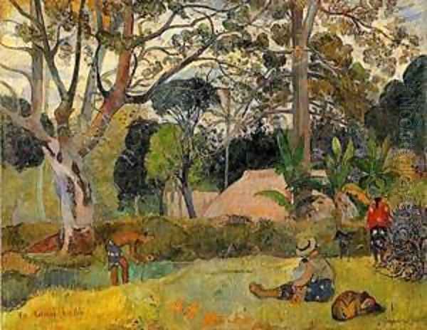 Te raau rahi (aka The Big Tree) 1891 - view 1