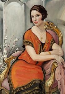 A Portrait Of Ingeborg Minni Helvard