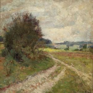 Landevej Ved Binz, Rygen by Bertha Wegmann