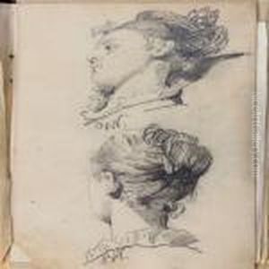 The Artist's Sketch Book With More Than 50 Studies by Bertha Wegmann