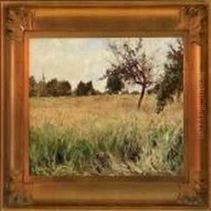A Golden Field by Bertha Wegmann