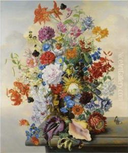 Grosses Blumenstuck (still Life Of Flowers)