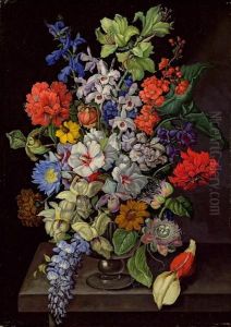 Blumenstillleben by Sebastian Wegmayr