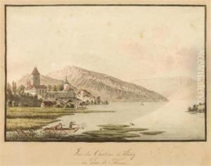 Vue Des Environs De Thun by Jakob Samuel Weibel