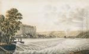 Vue De Berne Prise Du Schwellenmatteli. by Jakob Samuel Weibel