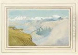 Le Sommet De La Pointe D'arve by Jakob Samuel Weibel
