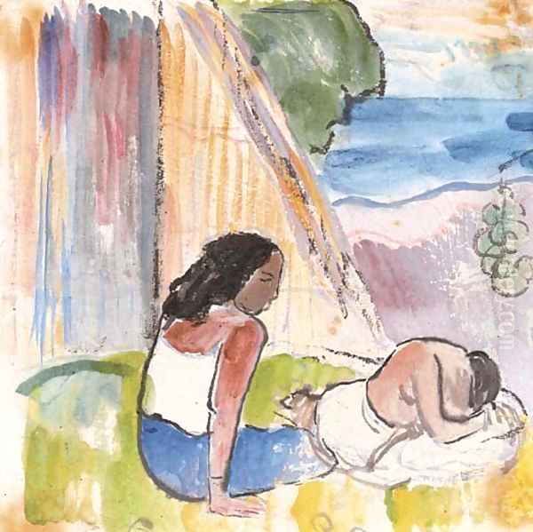 Deux Tahitiennes - view 1