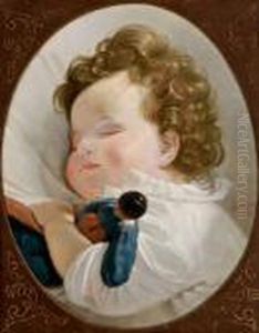 Ritratto Della Principessa Dormiente Marie Liechtenstein by Josef Weidner