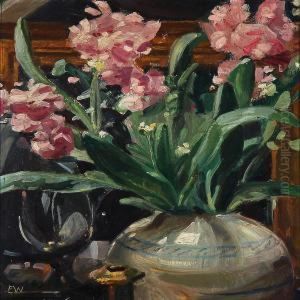 Still Life With Flowers by Edvard Weie