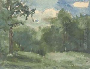 Etude de foret by Paul Gauguin