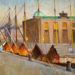 View Of Gammel Strand With Thorvaldsens Museum, Copenhagen