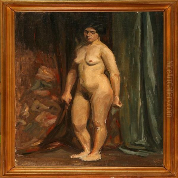 Standing Female Model - view 1