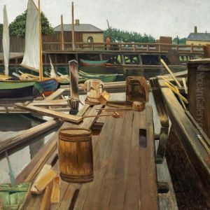 Fra Frederiksholms Kanal by Edvard Weie