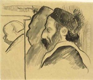 Portraits of Meyer de Haan and Mimi by Paul Gauguin