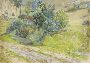 Etude de vegetation by Paul Gauguin