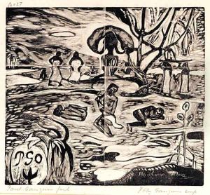 Mahana Atua by Paul Gauguin