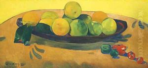 Nature morte aux fruits et piments by Paul Gauguin