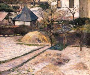 Paysage Rouen by Paul Gauguin