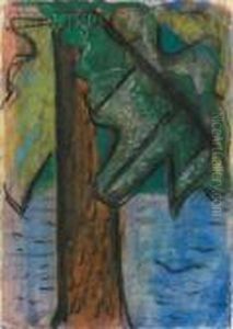 Tree By The River by Agnes Weinrich