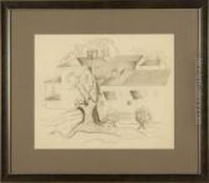 Old Houses by Agnes Weinrich