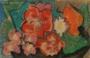 Floral Still Life by Agnes Weinrich
